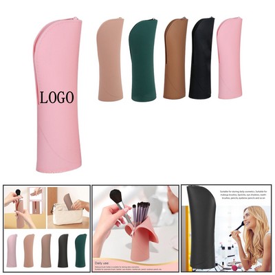 Portable Makeup Brush Holder Kit