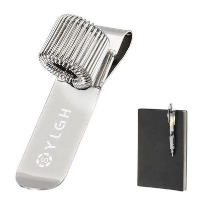 Vertical Spring Loop Pen Holder Clip