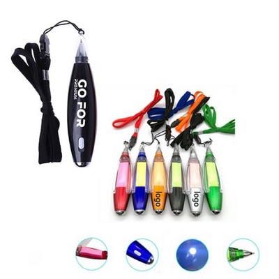 4-in-1 LED Ballpoint Note Pen