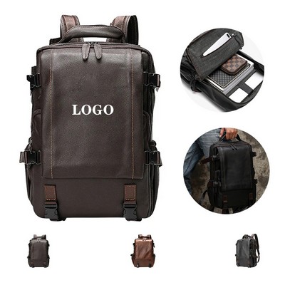 Leather Backpack for Professionals
