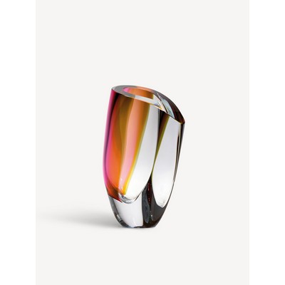 Kosta Boda Mirage Xl Gray/Red