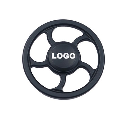 2.1" Custom Metal Steering Wheel Fidget Spinner