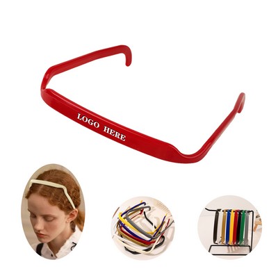 Square Sunglasses Invisible Headband