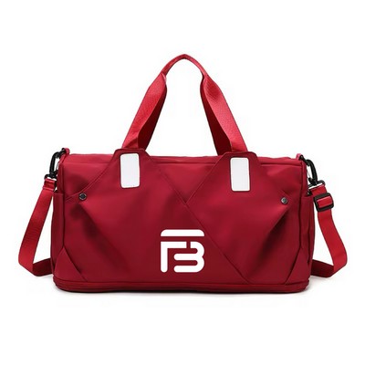 Custom Nylon Sports Gym Travel Duffel Bag