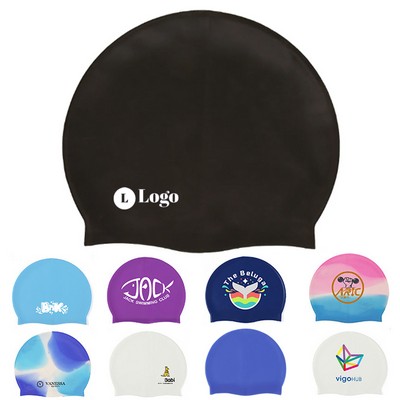 Waterproof Silicone Swim Cap
