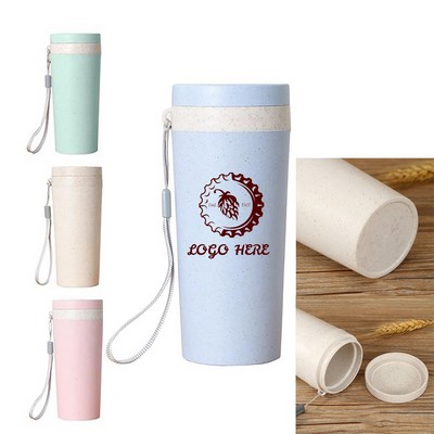 Eco-Friendly Wheat Straw Water Bottle