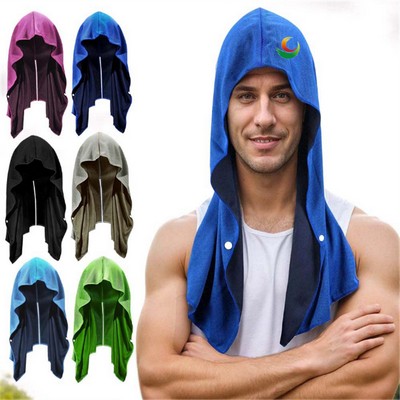 Cooling Towels Hoodie Towel for Neck and Face