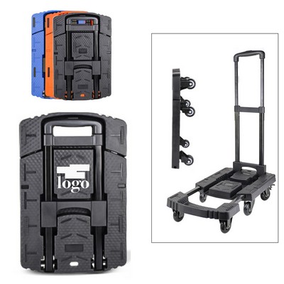 Aluminium Retractable Pole Folding Trolly