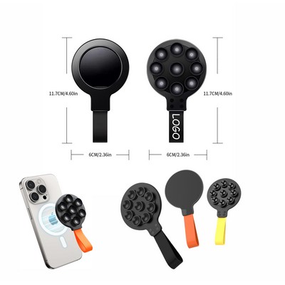 Magnetic Silicone Suction Cup Phone Grip Holder Stand