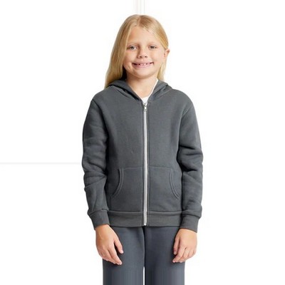 Royal Apparel Youth Fashion Fleece Zip Hoodie