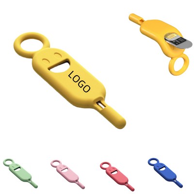 Cell Phone Card Removal Pin Storage Sleeve