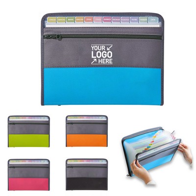 A4 Expanding File Folder