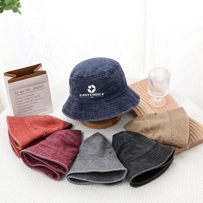 Denim Bucket Hat