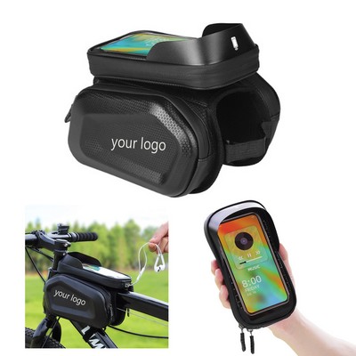 Top Tube Bike Bag with Phone Holder