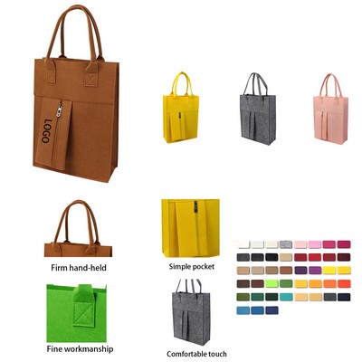 Large-Capacity Felt Bags