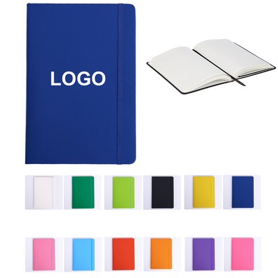 A5 Soft Touch Hardcover PU Notebook - By Sea