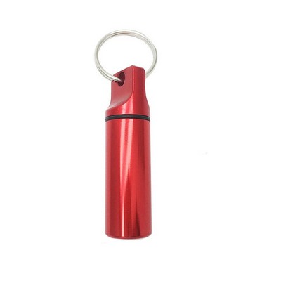 Portable Mini Travel Pill Container with Keyring