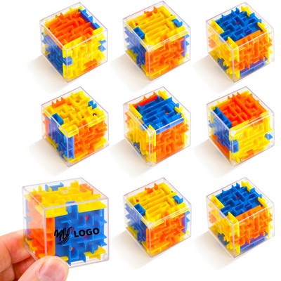 Cube Maze Puzzle