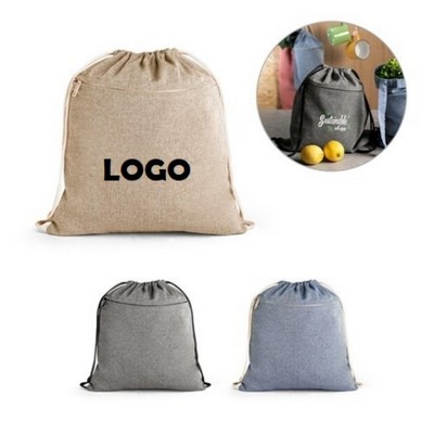 Linen Cromwell Drawstring Bags