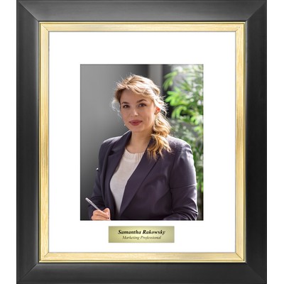 Wembley - Picture Frame (Black & Gold)