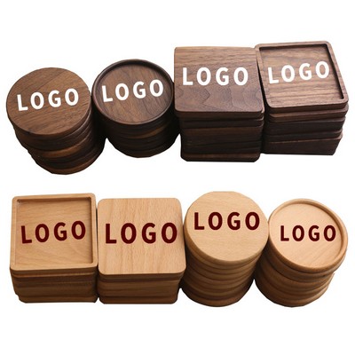 Eco-Friendly Wooden Coaster