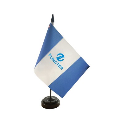 Full Color Desk Flag Set