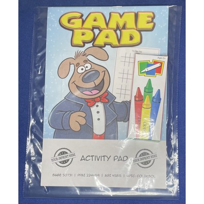 Game Pad Activity Pad Fun Pack