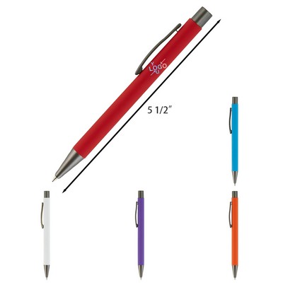 Velvet Finish Aluminum Writing Pen