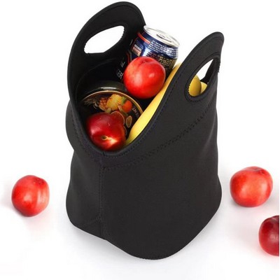 Easy Carry Zippered Neoprene Lunch Bag