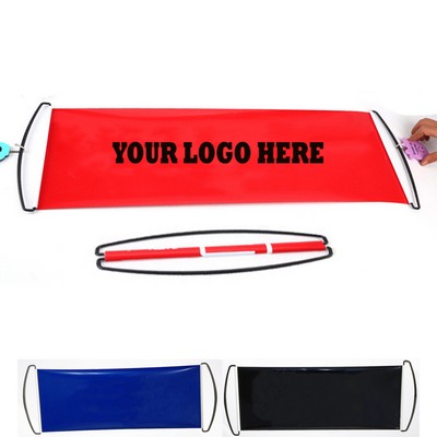Auto Shrink Hand Pull Flag