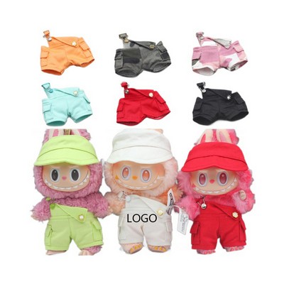 Doll Single Shoulder Overalls