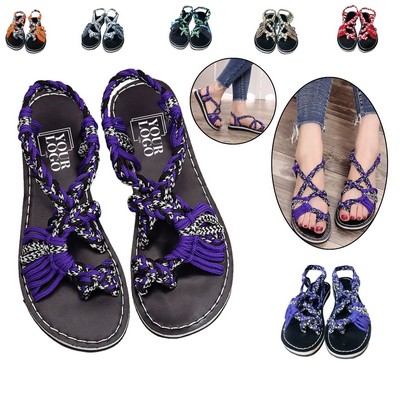 Woven Women's Flat Sandals