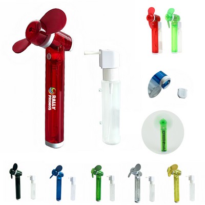 Portable Handheld Spray Mist Fan
