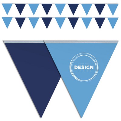 Custom Triangle Pennant Banner String flags