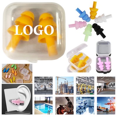 Silicone Earplugs for Noise Protection