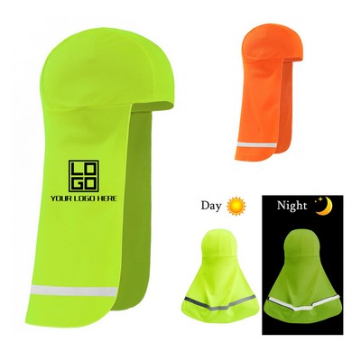 Hard Sun Hat with Reflective Strip