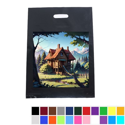 Die Cut Foldable Reinforced Plastic Bag