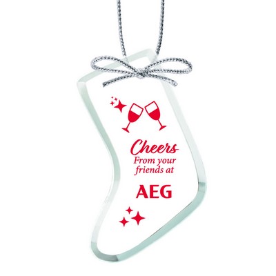 Jade Ornament - Stocking Imprinted