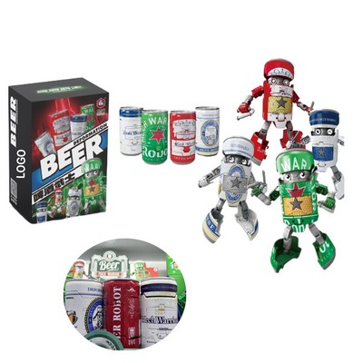 New Beverage Robot Figures Deformed Toys