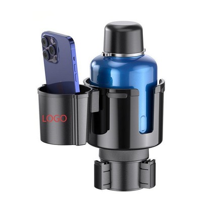 Universal Car Cup Holder Extender with Anti-Shake Base