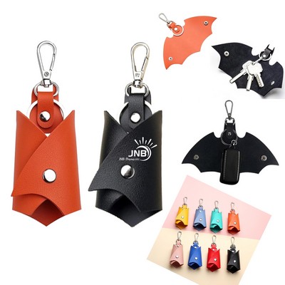 PU Leather Bat Shaped Key Cover