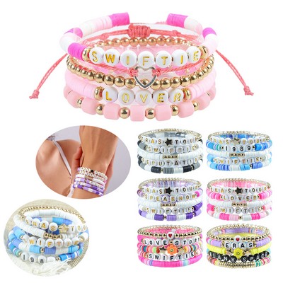 Layering Jewelry Friendship Beaded Bracelets Set