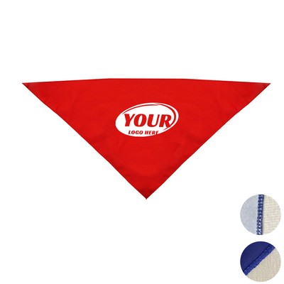 Full Color Pet Triangle Bandana