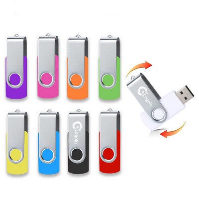 16GB USB2.0 Pendrive Jump Thumb Drive Memory Stick Swivel Storage
