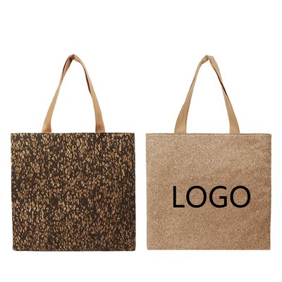 Cork Coffee Grounds Tote Bag