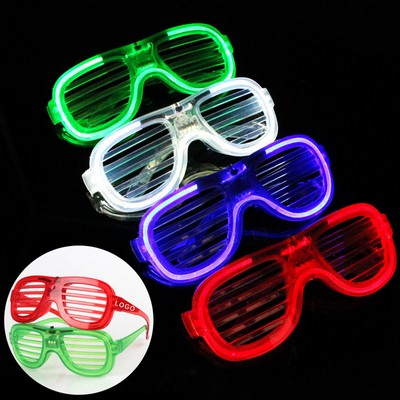 LED Light-Up Shutter Glasses