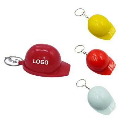 Mini Safety Hat Bottle Opener Key Chain