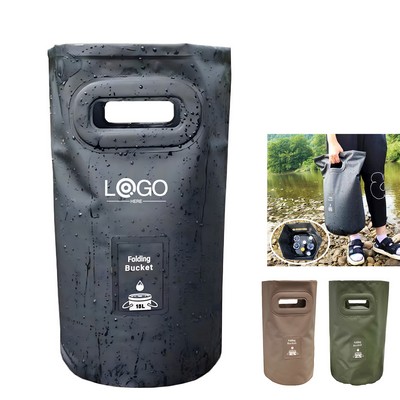 15L Collapsible Bucket With Handle
