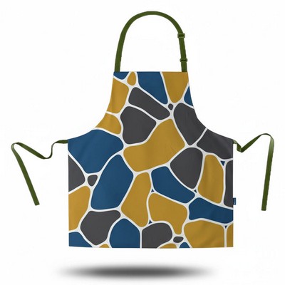 Personalized Sublimated Poly Twill Bib Apron
