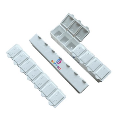 7-Day Week Braille Pillbox